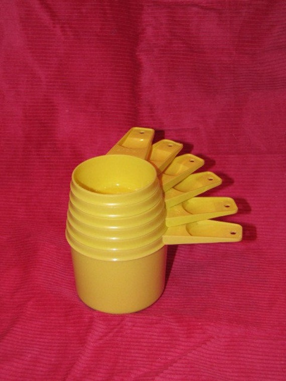 Vintage Tupperware Measuring Cups by PunkinsPicks on Etsy
