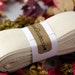 5 YARDS of 1-inch Wide NATURAL COLOR Thin-Weight Cotton Twill Fabric Tape for Crafting, Sewing, Stamping