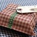 Set of 125 COUNTRY GINGHAM RED - 6 1/4 x 9 1/4 Recycled Kraft paper merchandise or gift bags - for Packaging, Party Favors, Retail items