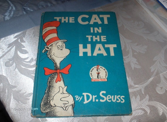 The Cat in the Hat 1957 Great Condition by DaisVintageTreasures