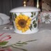 PRICE REDUCTION - Vintage House of Prill Porcelain Postage Stamp Roll Holder