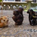 3 Vintage Squirrel Figurines 1950s - 1960s - Unique and Cute