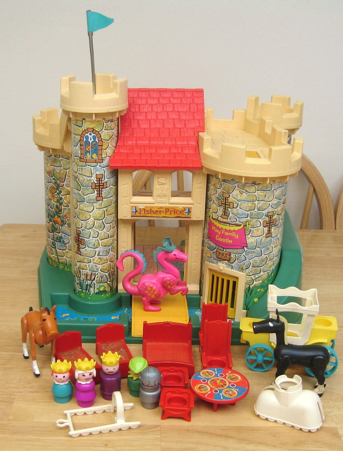 fisher price trio castle