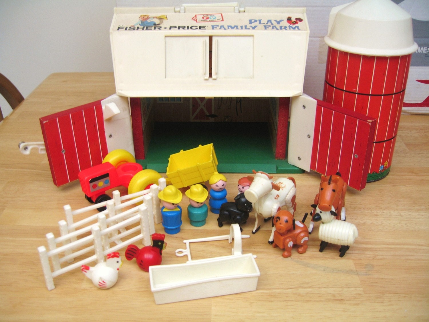 Vintage Fisher Price Farm Set