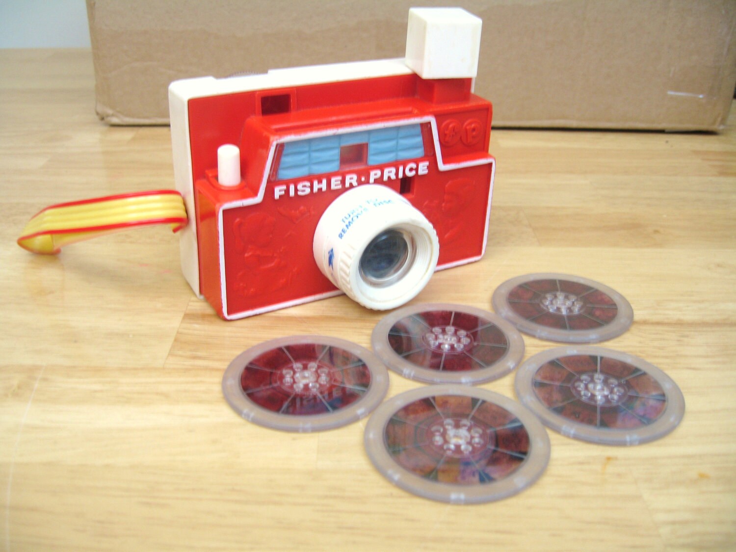 Vintage Fisher Price Camera With All 5 Discs   Il Fullxfull.243159789 