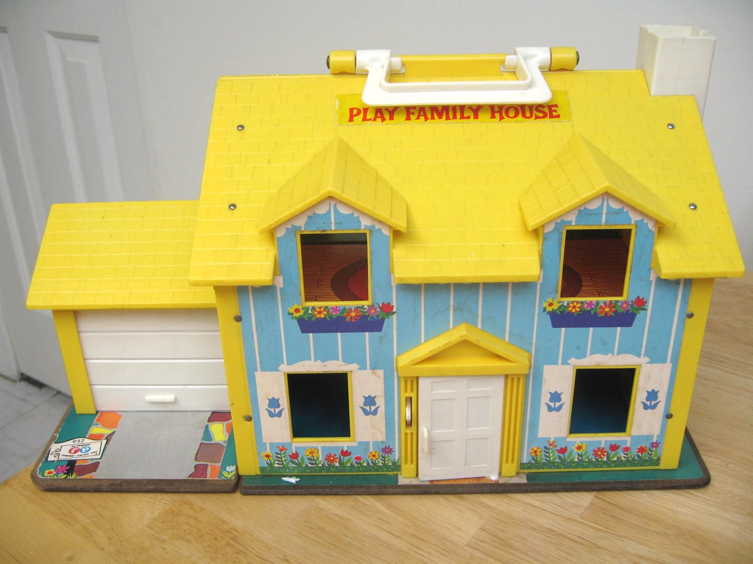 Vintage Fisher Price Yellow House