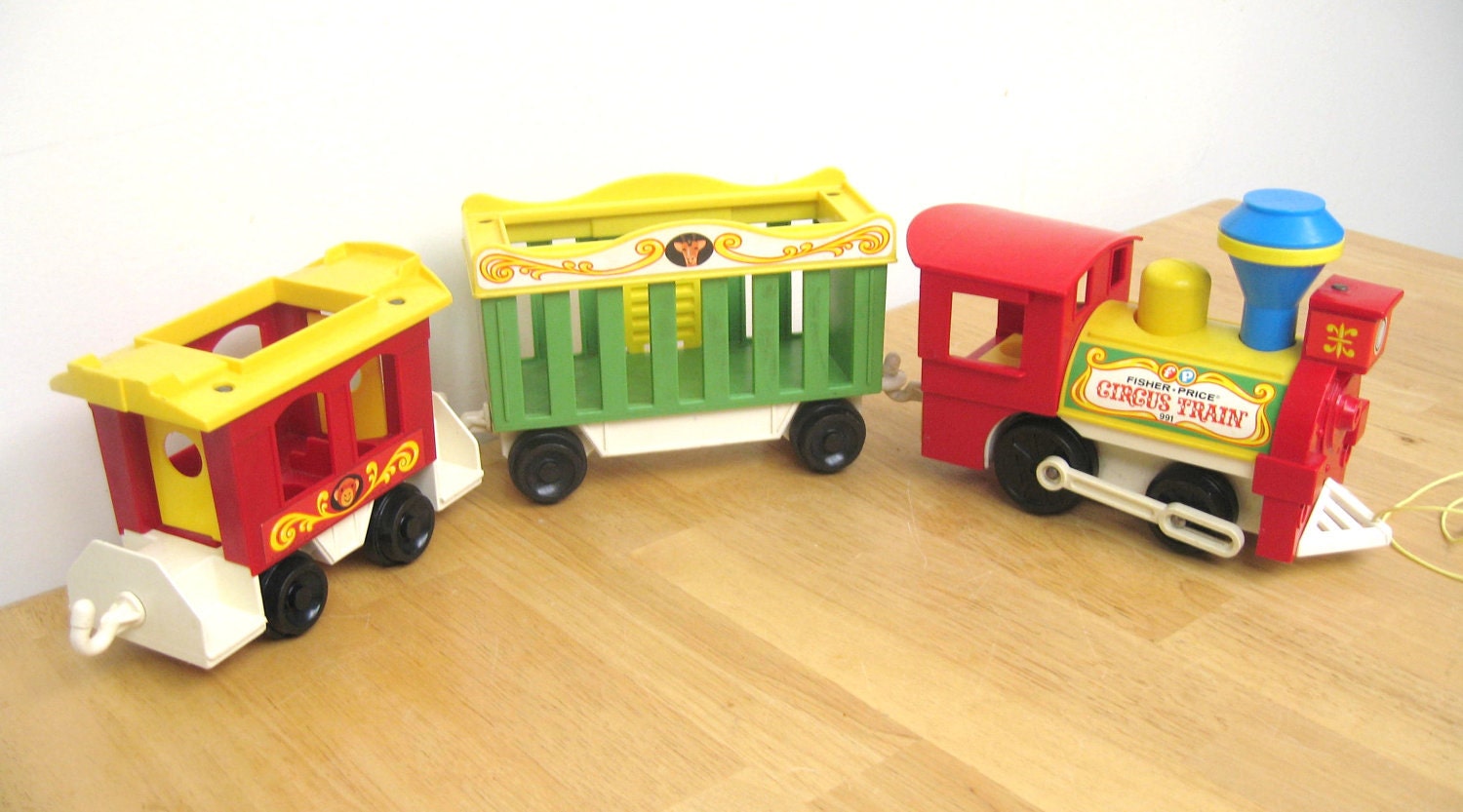 fisher price circus train 1980