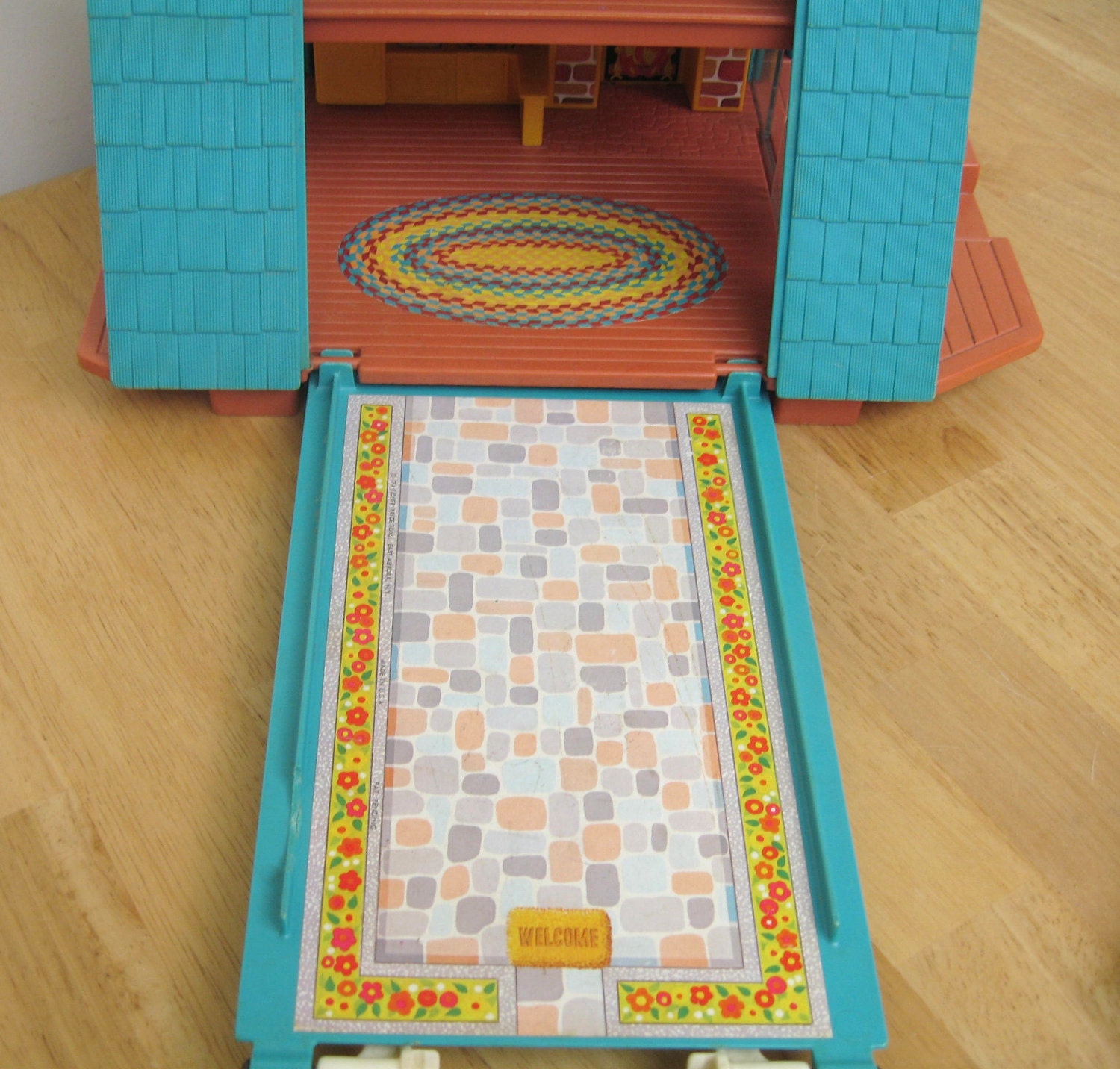 Vintage Fisher Price AFrame House