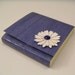 Post-It Notes Pad - Blue with White Flower - ON SALE