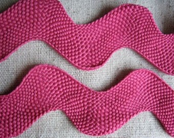 Raspberry Pink JUMBO Ric Rac
