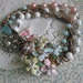 In the Meadow.vintage assemblage old ooak statement bracelet