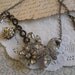 Ethereal Beauty.vintage assemblage old ooak necklace