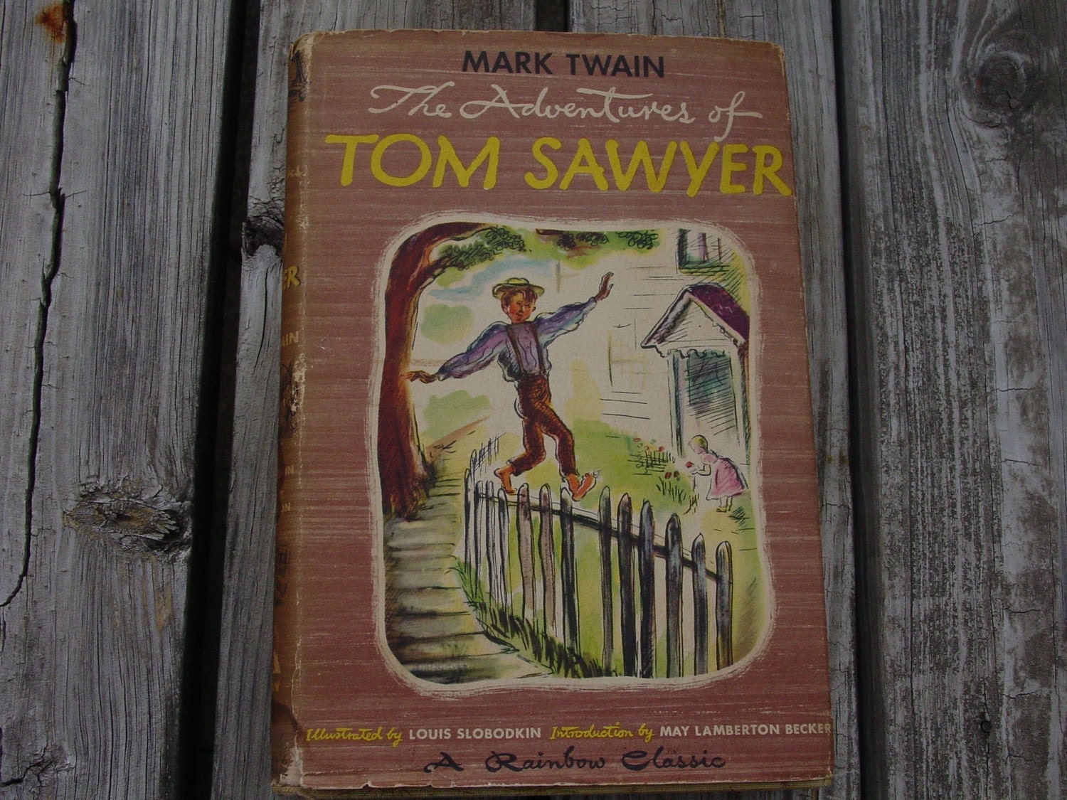 Vintage The Adventures Of Tom Sawyer 1946 By Mark Twain