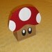 Mushroom Treat Sacks - Mario Brothers Theme Birthday Party Goody Bags by jettabees on Etsy