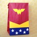RESERVED for lisadeboever - Comic Book Superhero Theme Birthday Party Treat Sacks Goody Bags by jettabees on Etsy