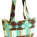 pdf tutorial pattern for Patchwork Tote Bag purse diaper bag - original design