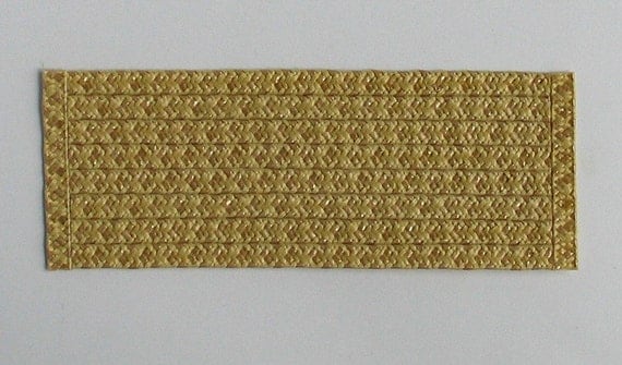 12th scale rush mat medieval to modern