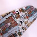 RESERVED Cats in the Sewing Room Padded Ironing Board cover made with Kaufman fabric.