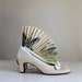 Sale - Vintage 1960s Pumps. Beige White. Heels. Mad Men Fashion. Office Fashion. Weddings. Fall Fashion. Spring Fashion. Size US 8