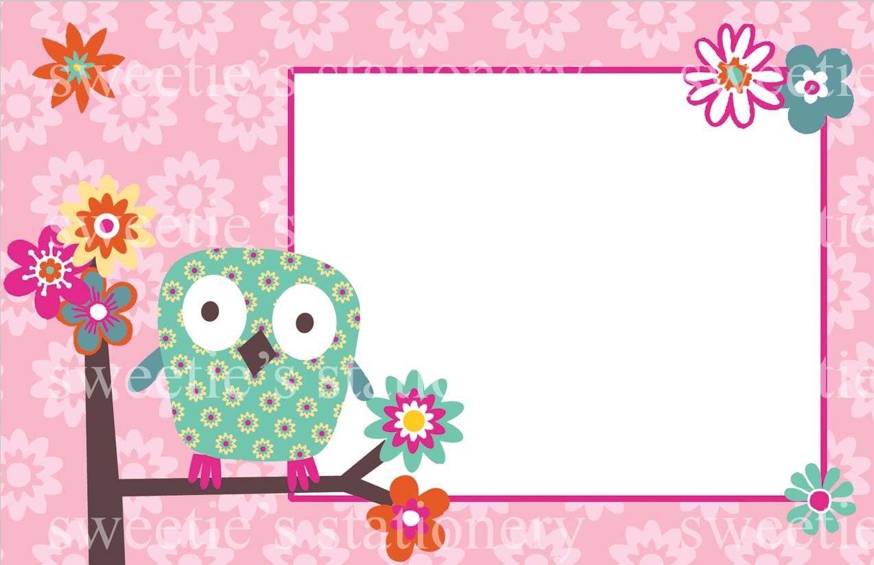 8 Owl Digital Labels Clip art Name Tags or Gift Tags