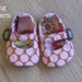 Reversible Mary Jane's DIY make it Yourself PDF PATTERN with 3 strap options/ 5 different sizes