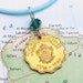 Libya, Vintage Coin Necklace - - Crossroads of History - - International Travel - World History - Georgraphy