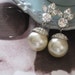 Vintage Crystal Pearl Drop Earrings