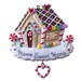 Personalized Gingerbread Christmas Ornament Home Sweet Home- Great Gift for the New House
