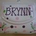 Personalized Large Purse stationery pencil holder ,- polka dots, flowers butterflies-Girls , Flower Girl Sweet 16 centerpiece