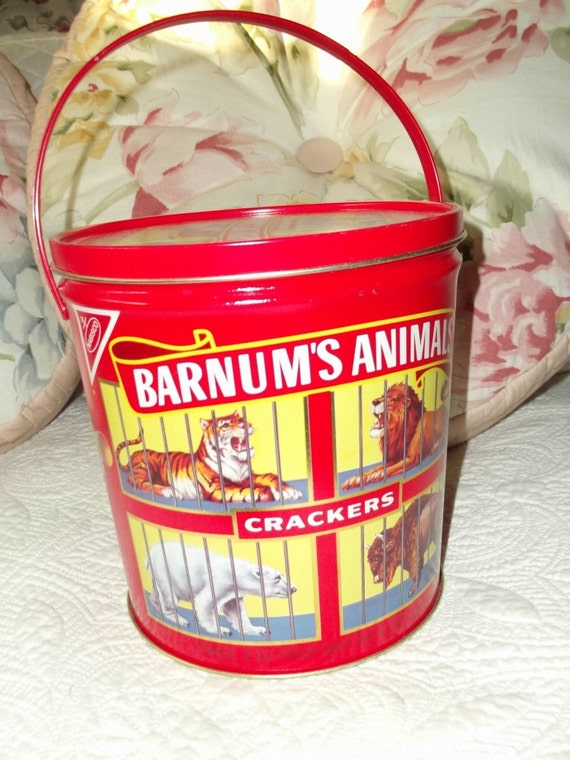 Collectible Tin Barnum's Animals Crackers Tin