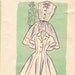 Girl's Dress Pattern, Vintage MARIAN MARTIN Mail Order, Size 8-Breast 26", 1950s