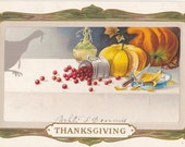 Vintage Thanksgiving Post Card Early 1900s tg013