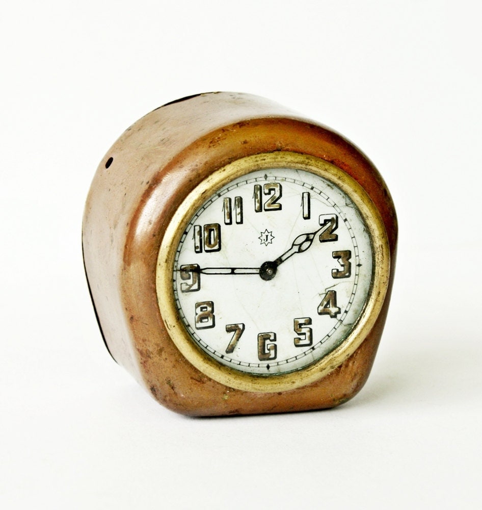 Antique German alarm clock Junghans