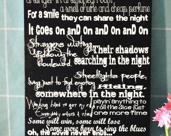 Forever Young Lyrics Rod Stewart Personalized by everlastingdoodle