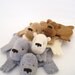 Bear Rug Coaster (Set of FIve)