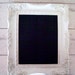 Chalkboard Frame White Ornate Wedding Distressed Frame Decor Home Decor Shabby Cottage Chic