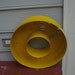 Vintage Metal Store Sign Letter O