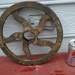 Vintage Industrial 12" Iron Valve Wheel