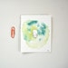 Circle Face 04 mini painting 3.5x3