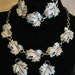 Whispering Leaves by Sarah Coventry - Necklace, Bracelet and Earrings - Wonderful Condition