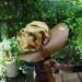 Gold and Brown Regency Bonnet Ready-To-Wear