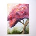 Flowering Tree- an original watercolor painting