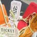 Assortment of Vintage Carnival Tickets