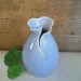Lavender Vase - Porcelain, S-Cut Design