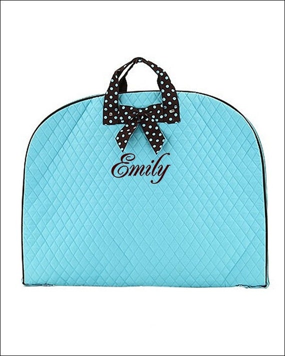 Personalized Quilted Solid Garment Bag - Dance-Figure Skating-Pageant ...