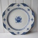 Vintage Woods Ware Enoch Blue Bombay Luncheon Plate