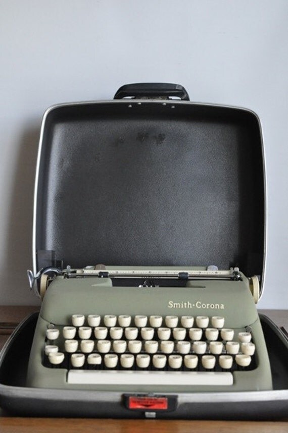 Vintage Smith Corona Sterling Typewriter