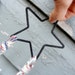 Macrame Plant Hanger- Hanging Basket- Americana - Red, White, and Blue Handmade Up-cycled - Sale Priced