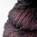 Chocolate cosmos ceasing to be - Tussah Silk Yarn Lace weight
