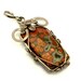 Ocean Jasper Wire Wrap Retro Pendant